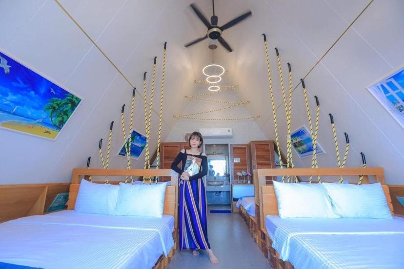 La Beach House Nhon Ly Куинён Экстерьер фото